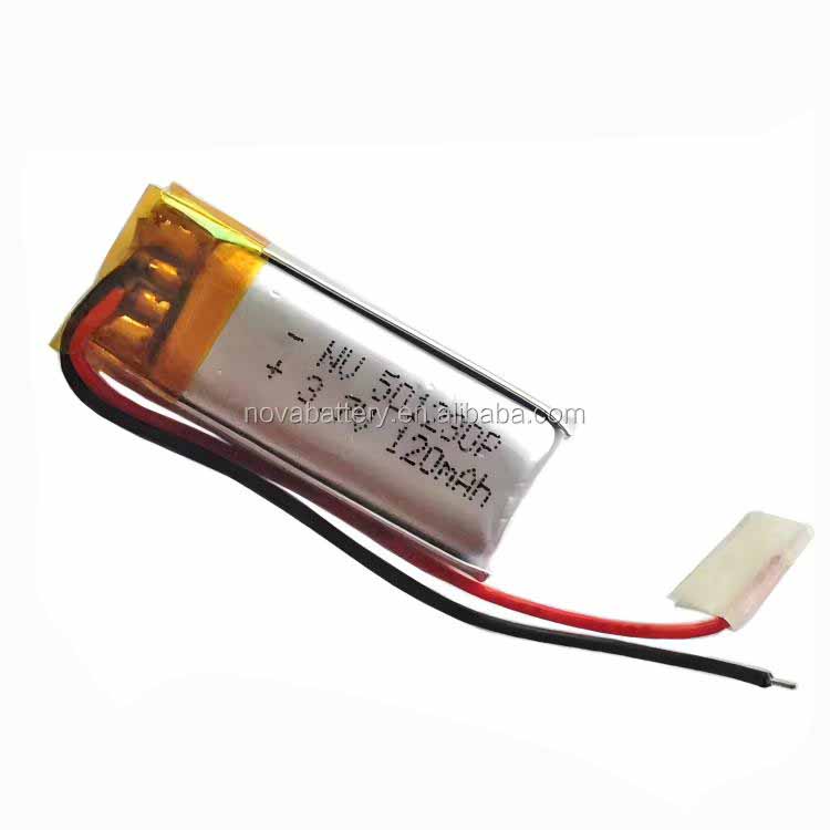 501230 401430 battery 3.7v 120mAh 125mAh 130mAh 135mAh 140mAh 145mAh 160mAh lipo rechargeable battery for smartlock