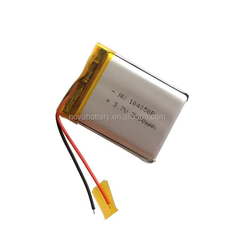 3.7V 104050 104050-2p 2400mah 2500mAh 5000mAh battery