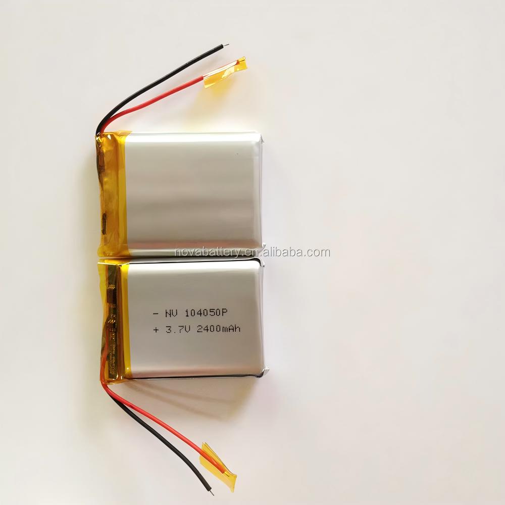 3.7V 104050 104050-2p 2400mah 2500mAh 5000mAh battery